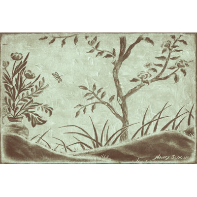Peaceful Garden VI 1 Piece Wrapped Canvas Painting