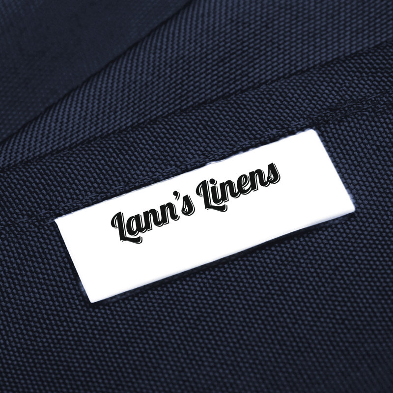 Solid Color Round Tablecloth, Navy Blue, 90" x 90"