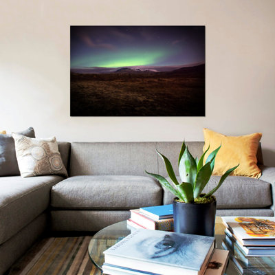 « northern lights », impression sur toile