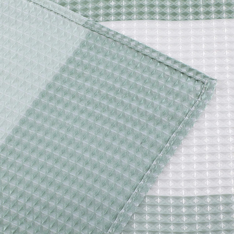 Topawa Striped Shower Curtain, Seafoam