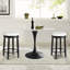 Ensemble de 2 tabourets de bar AGODY (table non incluse)-777216435