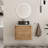 Eaton 24'' Wall Mounted Bathroom Vanity Set with Engineered Stone Top-775018829