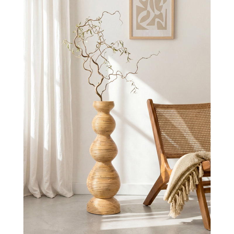 Natural Fibres Floor Vase