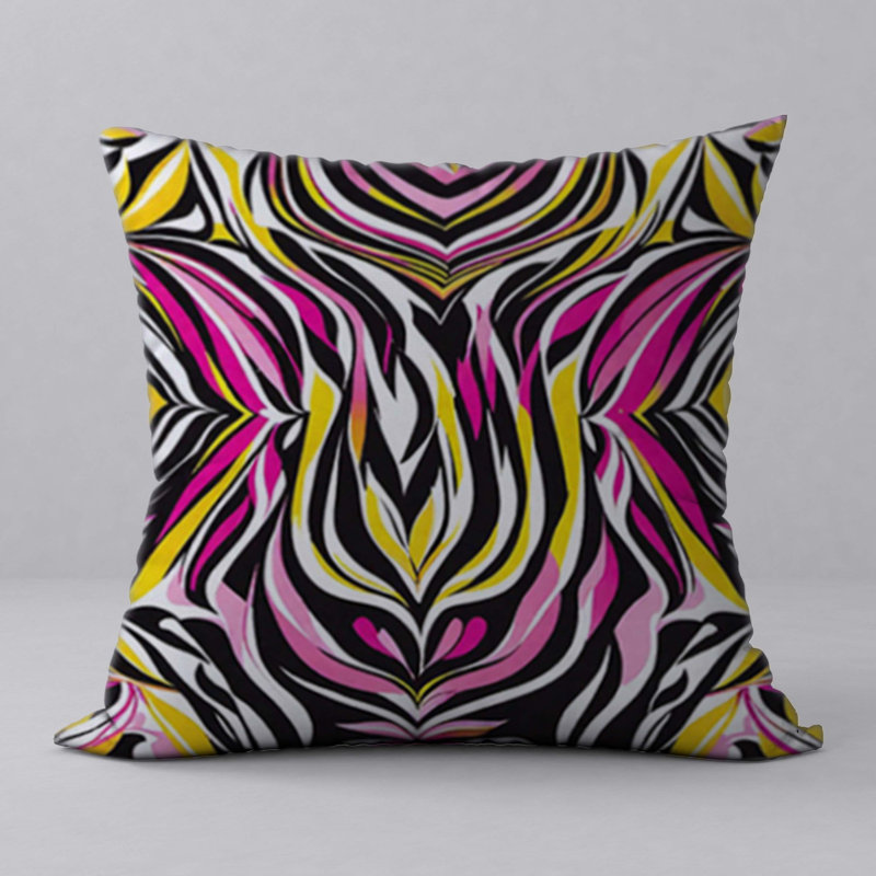 Polyester Throw Square Pillow Cover & Insert