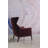 Modern Edge Upholstered Wingback Chair-114657272
