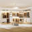 127.5” x 86.8” Closet System with Wooden Drawes(Adjustable Width)-113796777