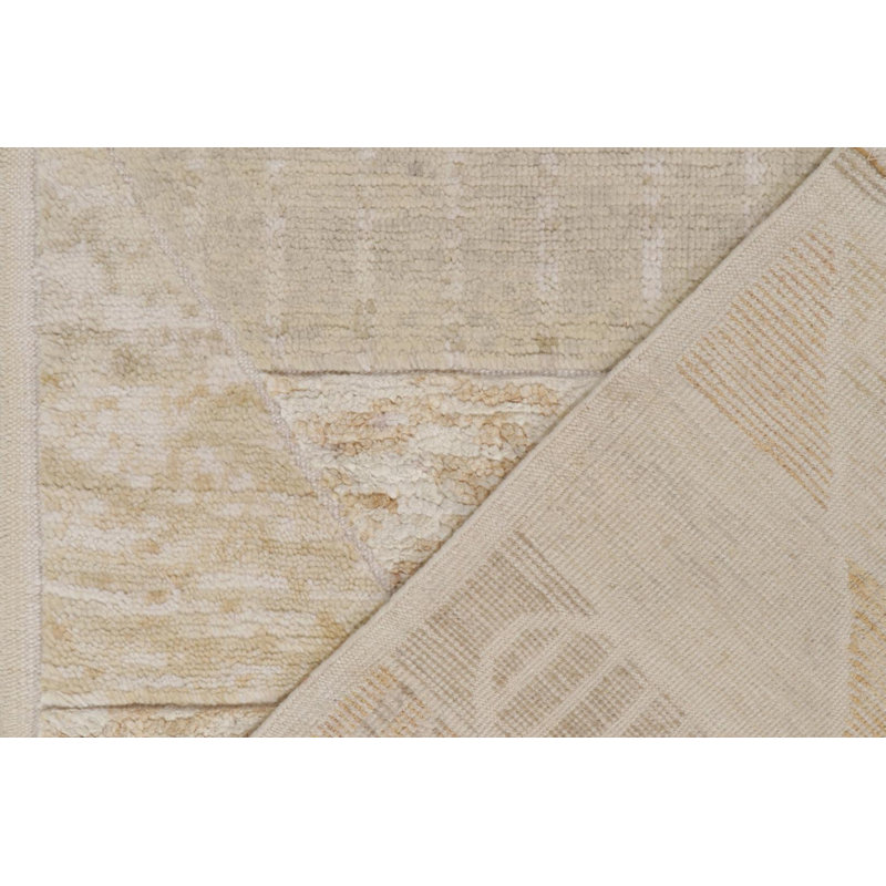 Scandinavian Wool Geometric Area Rug, Rectangle 8' x 10'