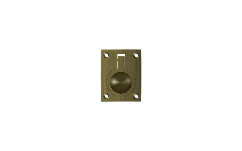 Ring Pull, Antique Brass
