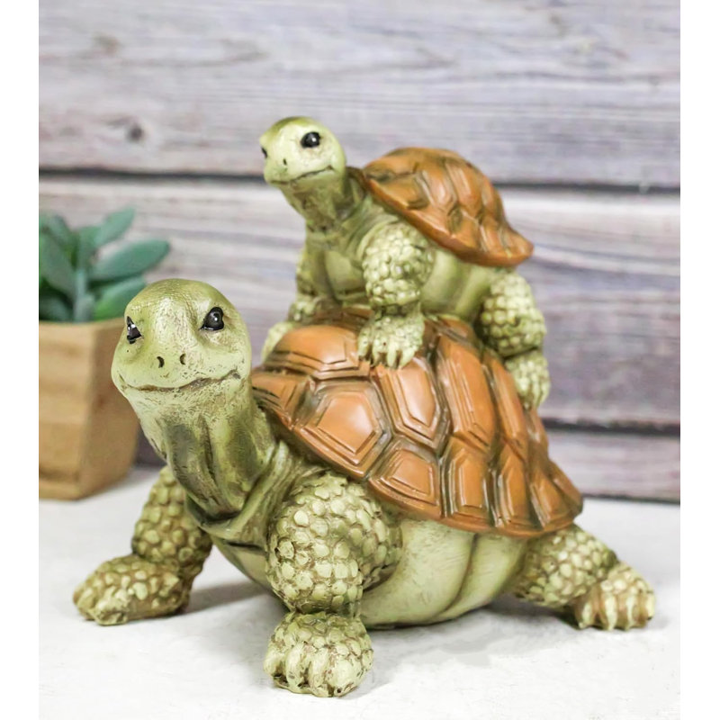 Figurine de famille nautique tortue marine