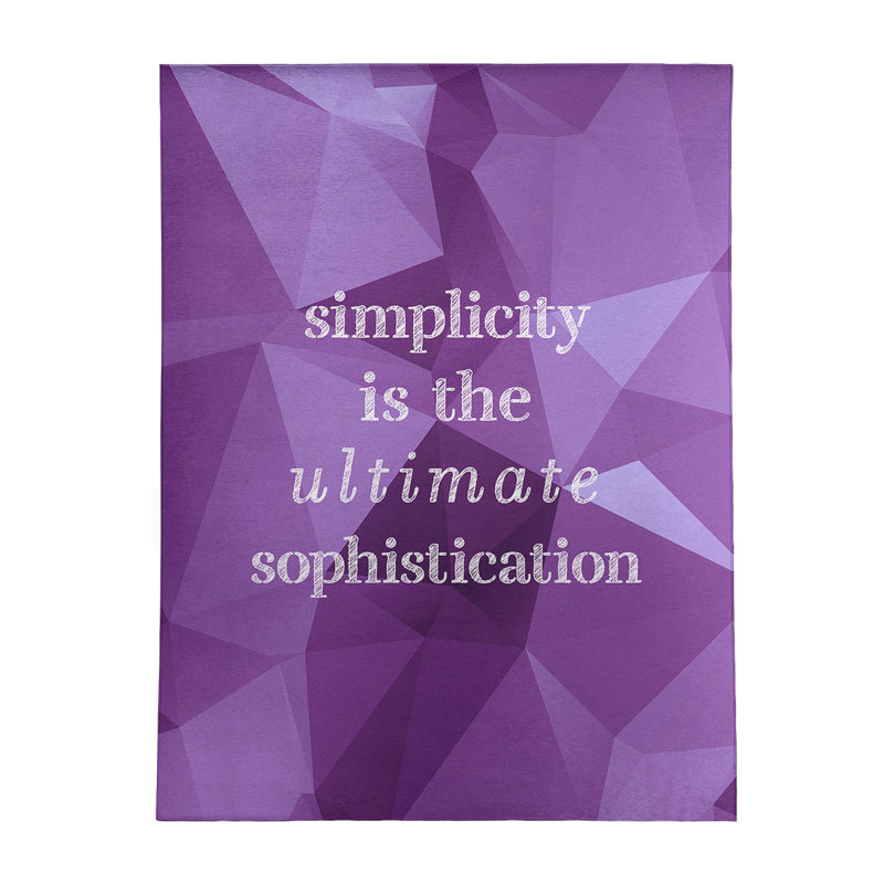 Tapis simple en poly-chenille à guillemet sophistiqué, Rectangle 5 pi x 7 pi