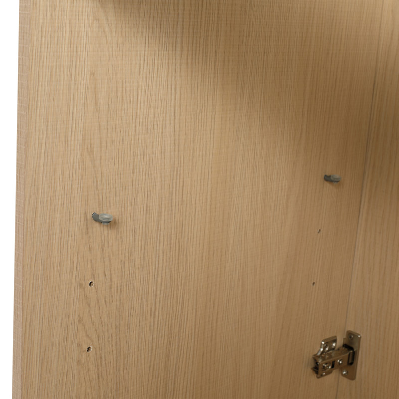 Meuble-lavabo autoportant 36 po et 2 portes d'armoire à fermeture en douceur, H 33,25 po x l 35,06 po x P 19,5 po