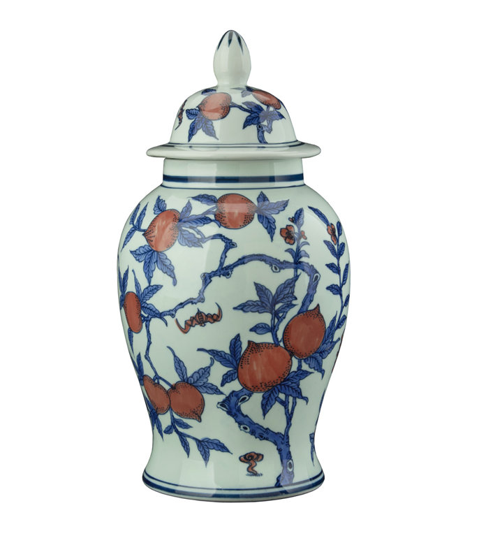 Porcelain China Ginger Jar