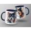 Australian Shepherd Watercolor Design 11oz Coffee Mug-688244936-688244943