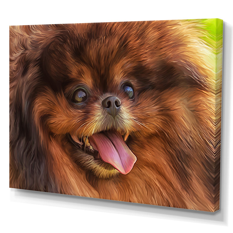 Pekingese Brown Dog - Diamond Painting 