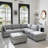 Modular Sectional Sofa-1383853447