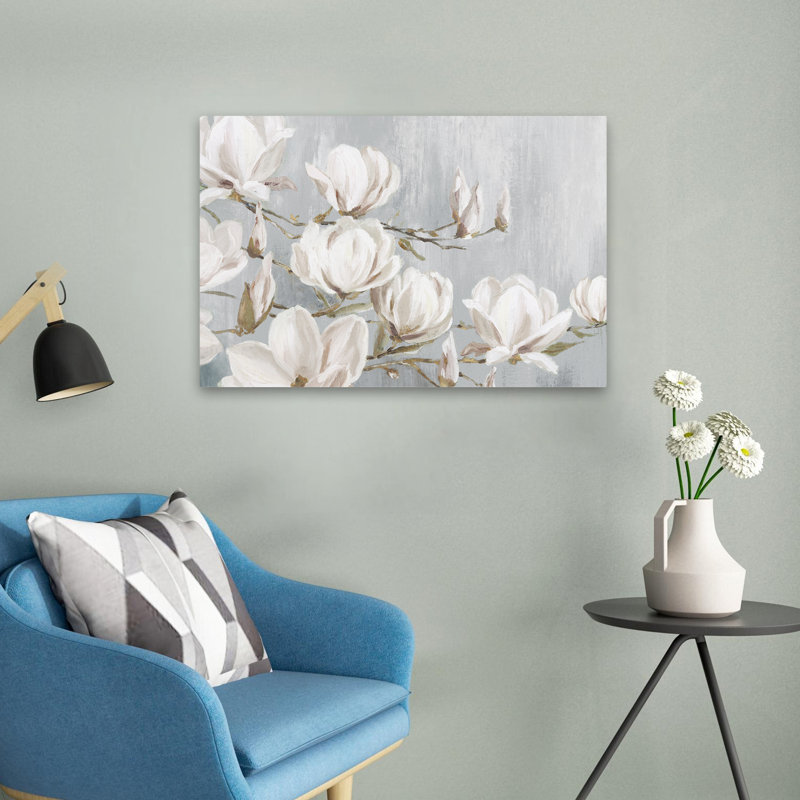 Plantes, fleurs, paysage, nature, art mural Magnolia, H 16 po x l 24 po