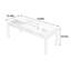 Bureau en bois massif de style musical