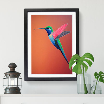 Abdullaahi Hummingbird Traditional Vol.2 - Picture Frame Print