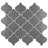 Metro Lantern 9-1/2 " x 10-3/4 " Porcelain Mosaic Floor and Wall Tile-55044775