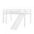 Twin Raised Bed With Ladder And Slide Loft Beds Incorporating Safety Rails-718878458