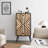 Mahisha 50” Tall Accent Cabinet With Reclaimed Wood Doors
