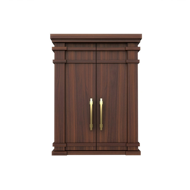 Lankford 24 Wood Wall Cabinet, Walnut