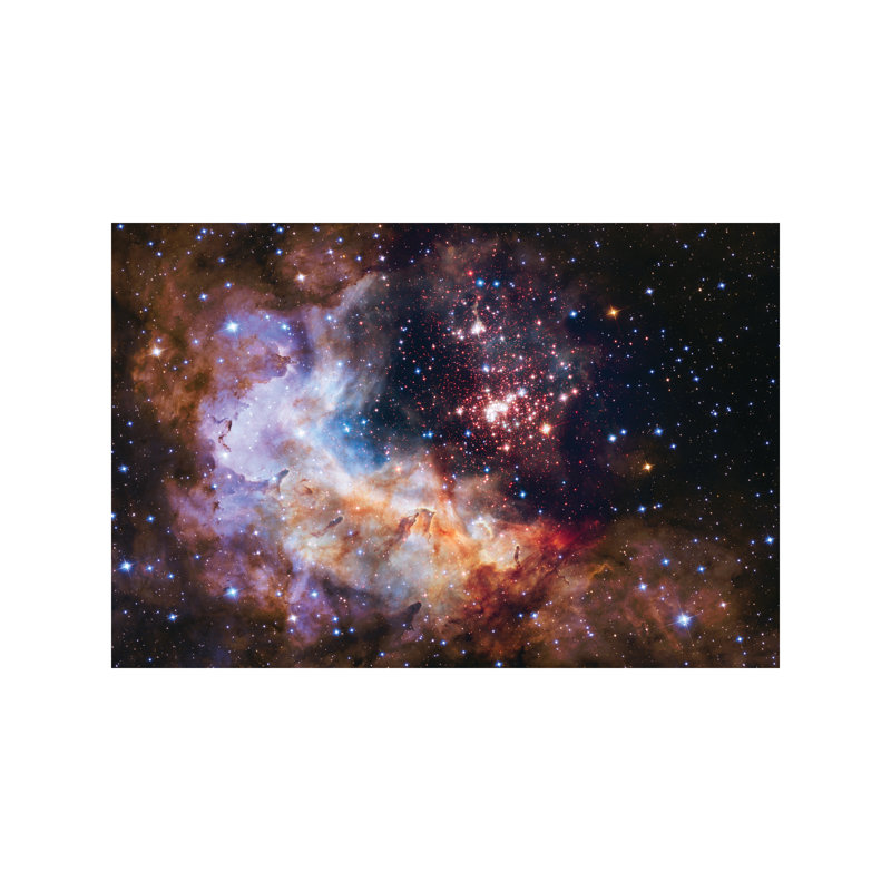 Wr 20 A And Surrounding Stars, Westerlund 2 by NASA - Wrapped Canvas Painting, 66.04 cm H x 45.72 cm W x 1.91 cm D