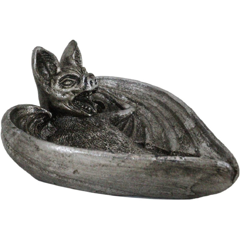 Sculpture de chauve-souris ailé Dessia