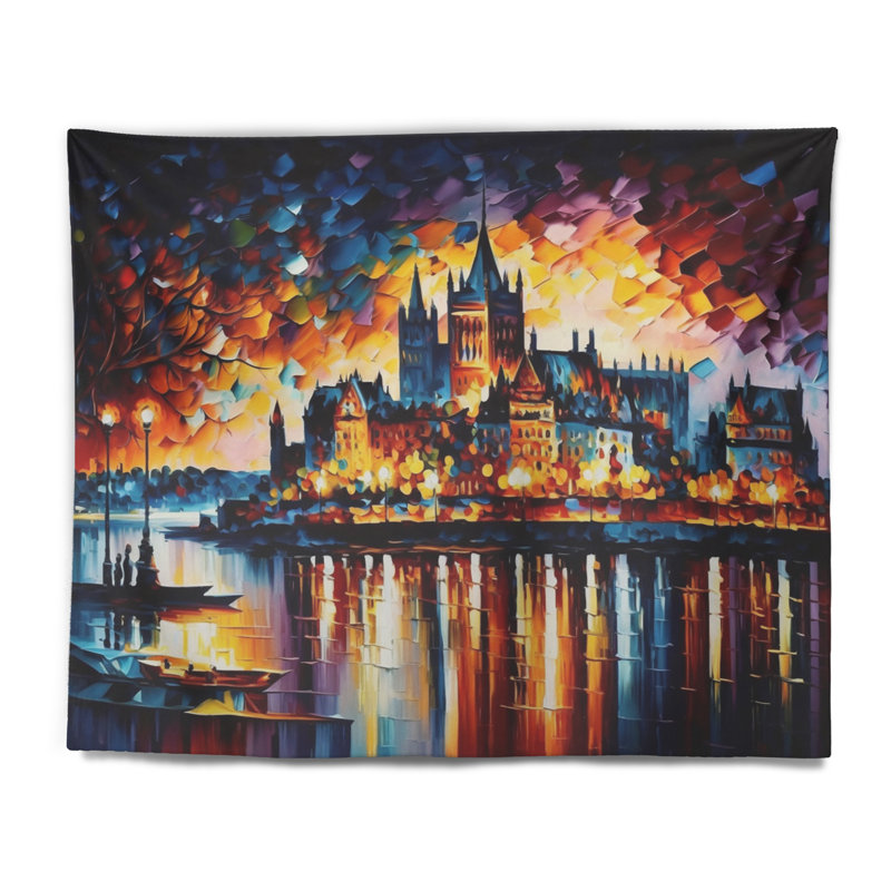 Polyester Tapestry, 32" H x 39" W