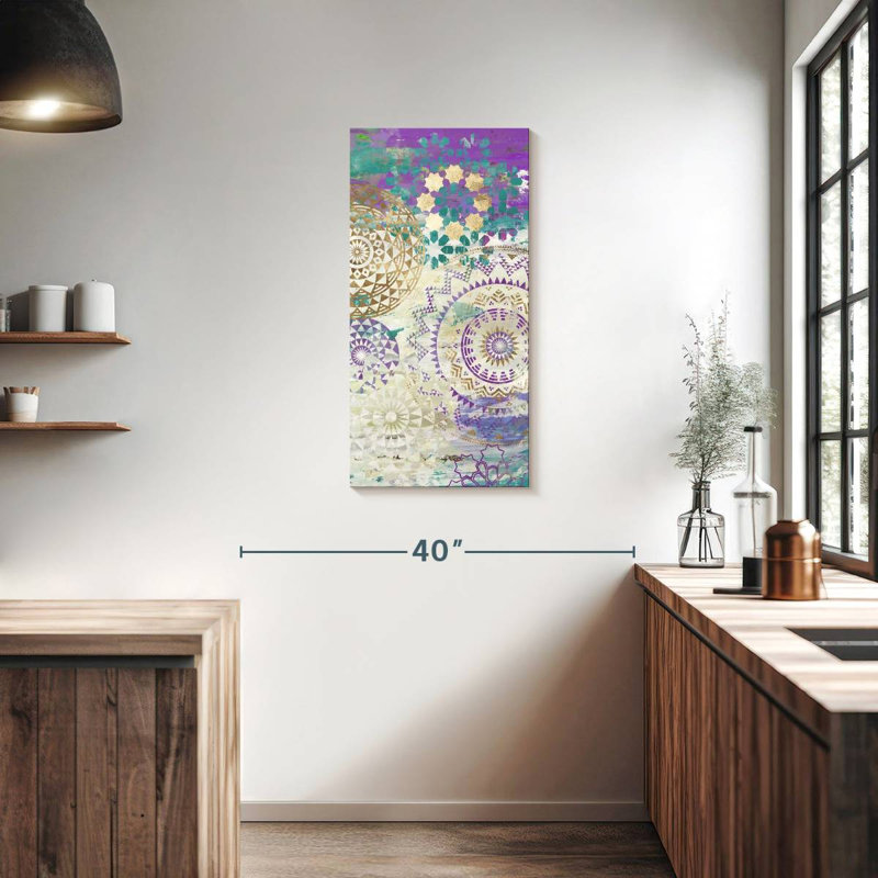 Mauve mosaïque II