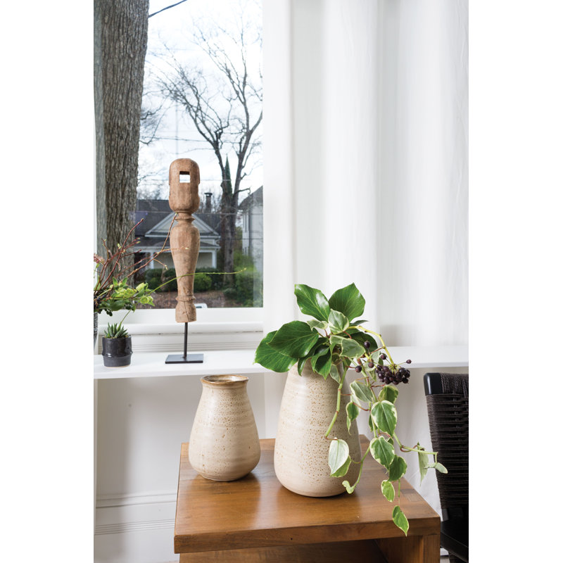 Vase Belvedere, H 7,25 po x l 5,25 po x P 5,25 po