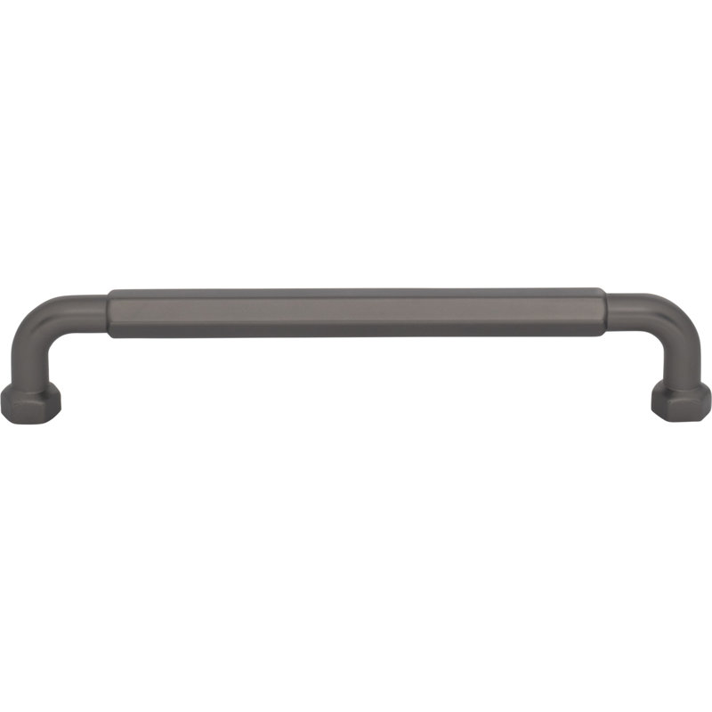 Dustin Bar Pull, Ash Gray, 6 5/16" Center To Center