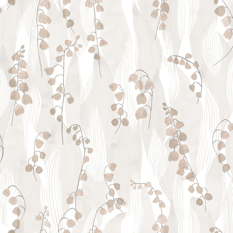 Girace Floral Roll, Beige