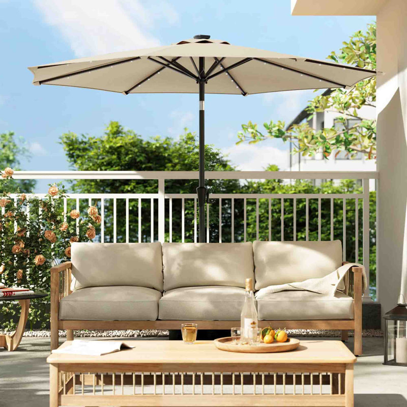 300cm Market Parasol, Beige