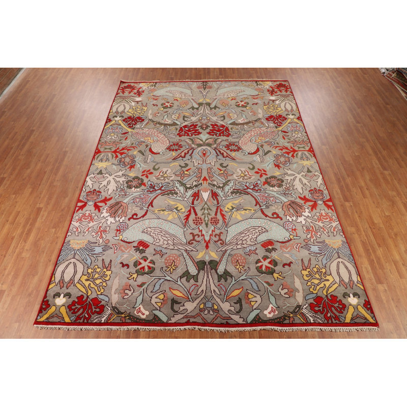Tapis indien à motif animalier Ziegler