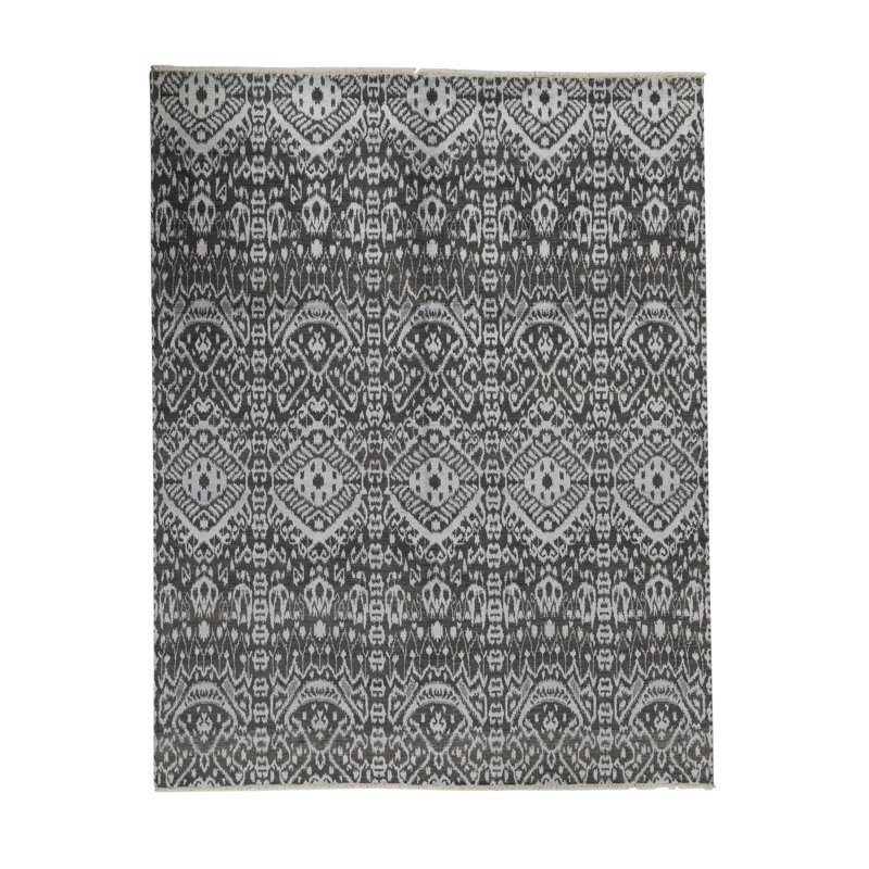Wool Ikat Area Rug