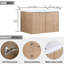 Meuble-lavabo de salle de bain - 42 po avec lavabo et armoire latérale