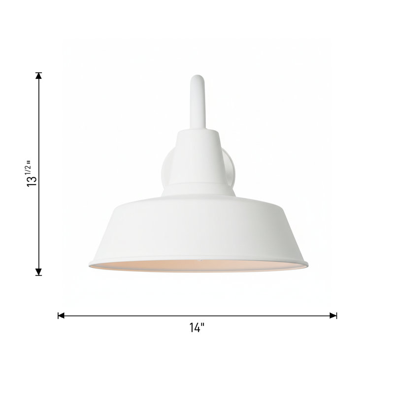 1 - Light Armed Sconce, Natural Copper, Yes, 13.5" H x 14" W x 21.13" D