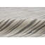 Hand Knotted Striped Area Rug in Gray