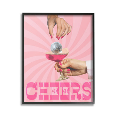 CheersDiscoDrinkGicleeArtbyLil'Rue