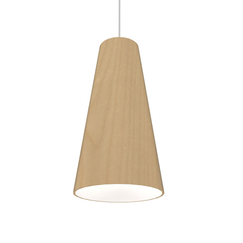 Cônico 1 - Light Pendant, Maple, Maple