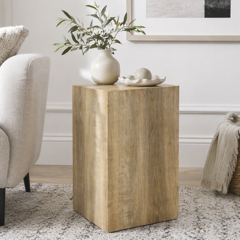 Table de bout Modern, Bois naturel