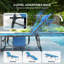 Fauteuil de patio pliant, chaise de bronzage élégante, pour l'extérieur-1761775958