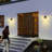 Moyen 58 LED Solar Power Security Wall Lights Outdoor with Motion Sensor Dusk to Dawn-40815083