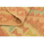 Tapis de zone en laine noué la 2 pi 8 po x 4 pi one-of-kind-orange Elland