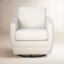 Gogh Nursery Swivel Glider