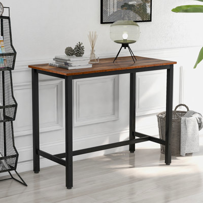 Cutshaw Pine Metal Base Dining Table