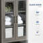 Grande armoire de rangement pour salle de bain avec tablette à 3 niveaux