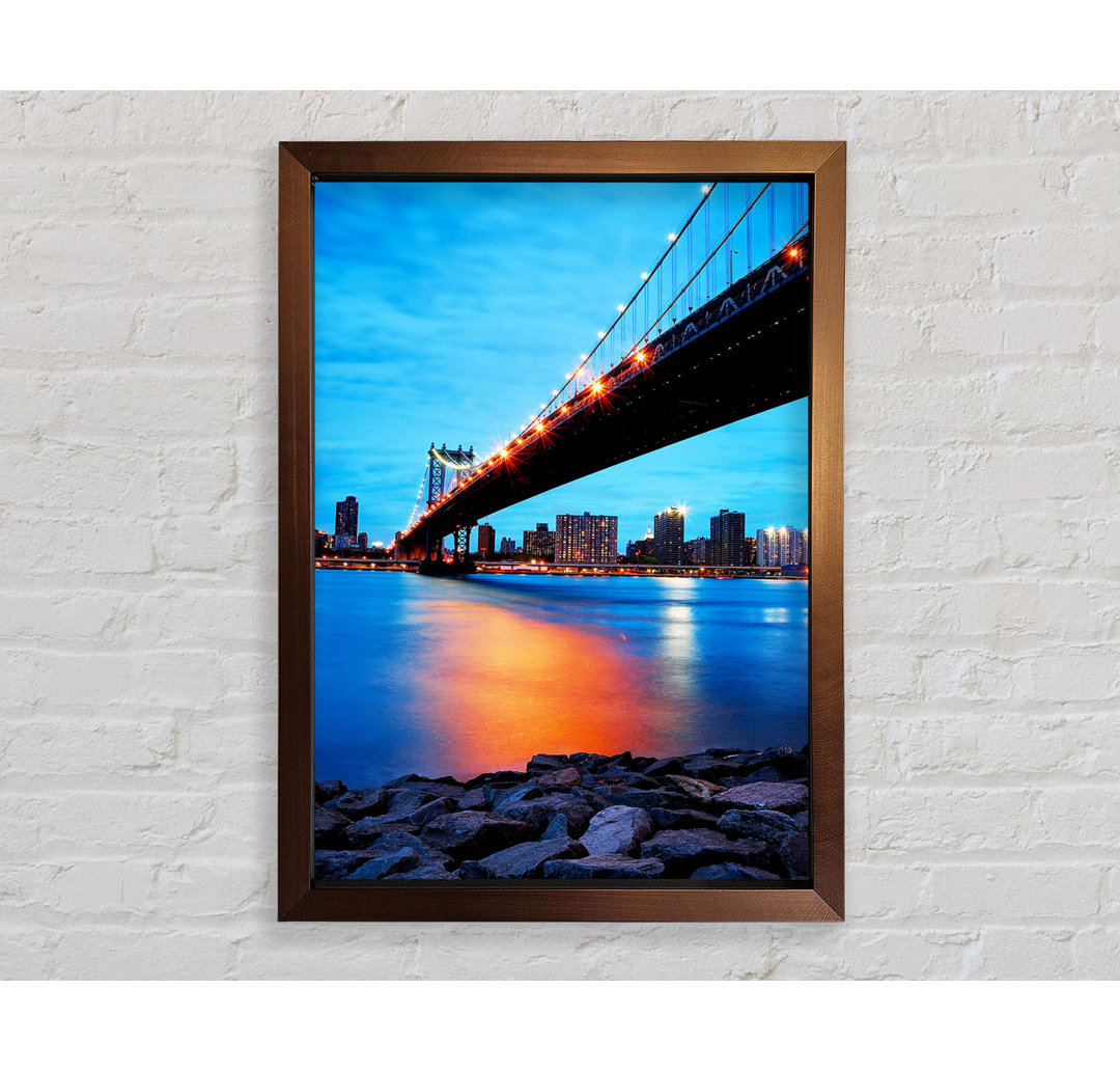 Sunset Harbour Bridge - Einzelne Bilderrahmen Kunstdrucke