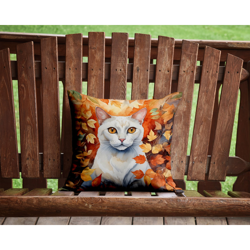 Coussin décoratif Khao Manee, Carré 14 po